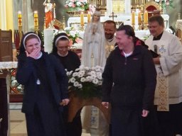 Nabożeństwo do MB Fatimskiej z procesją, 13.05.2025